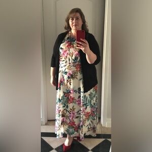 Signature by Robbie Bee maxi dress, size 14W